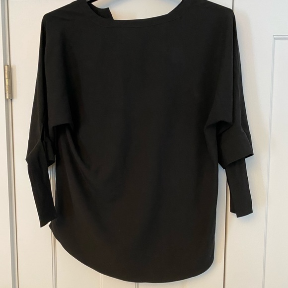 Chico’s Black Label Tie Sleeve Blouse - Sz. 2 - Picture 6 of 10